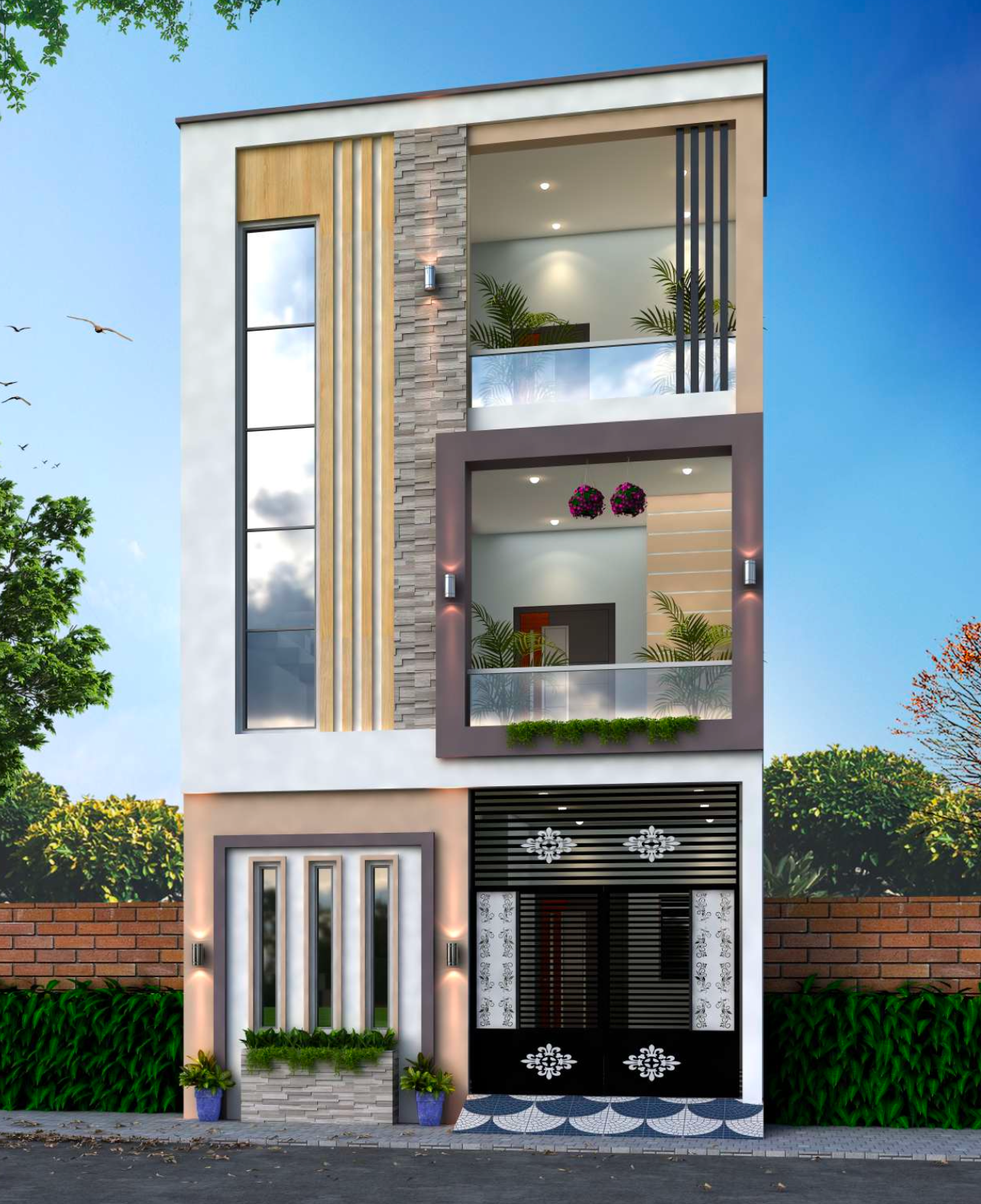 Modern Elevation 3