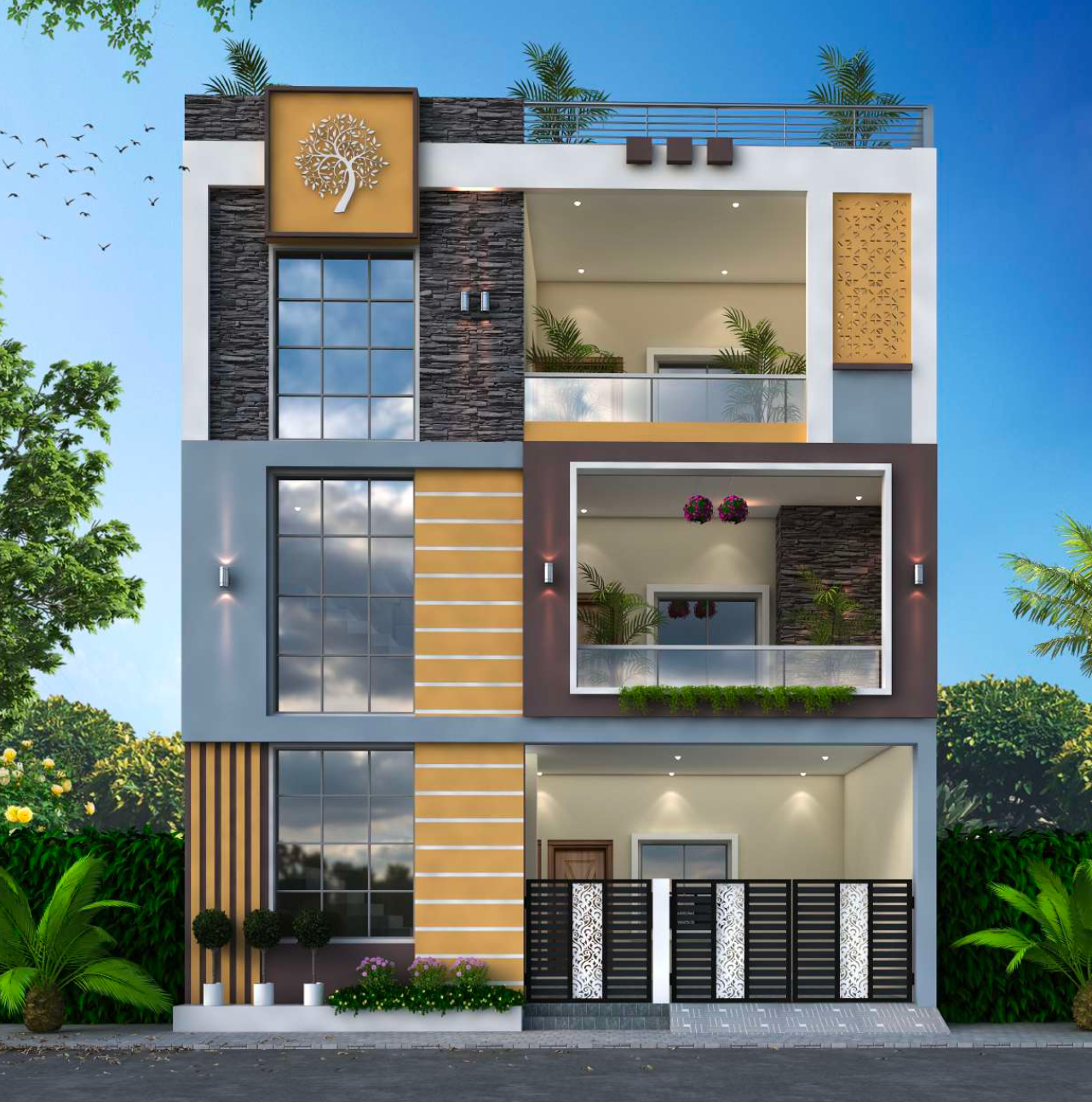Modern Elevation 1