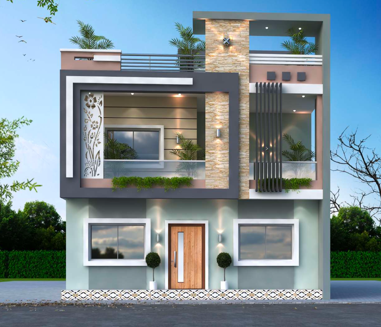 Modern Elevation 6