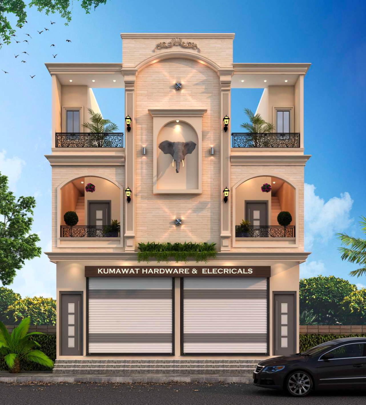 Traditional Elevation 1